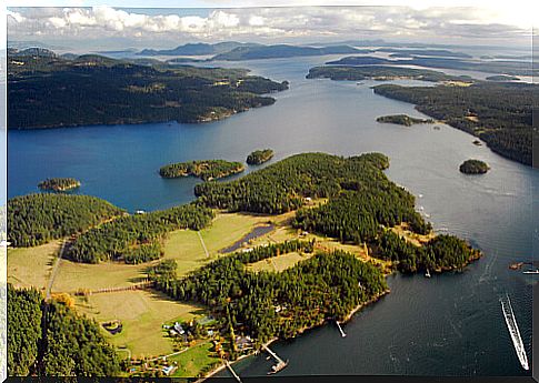 A trip halfway between Seattle and the San Juan Islands