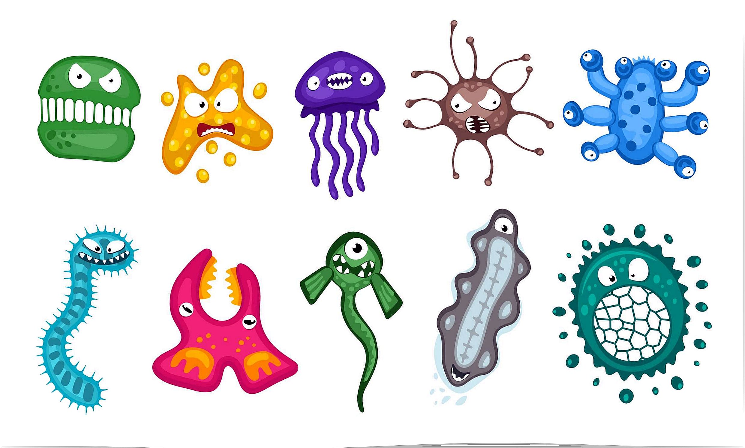 Types of microorganisms